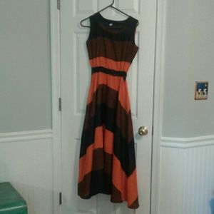 Bohemian A-line dress